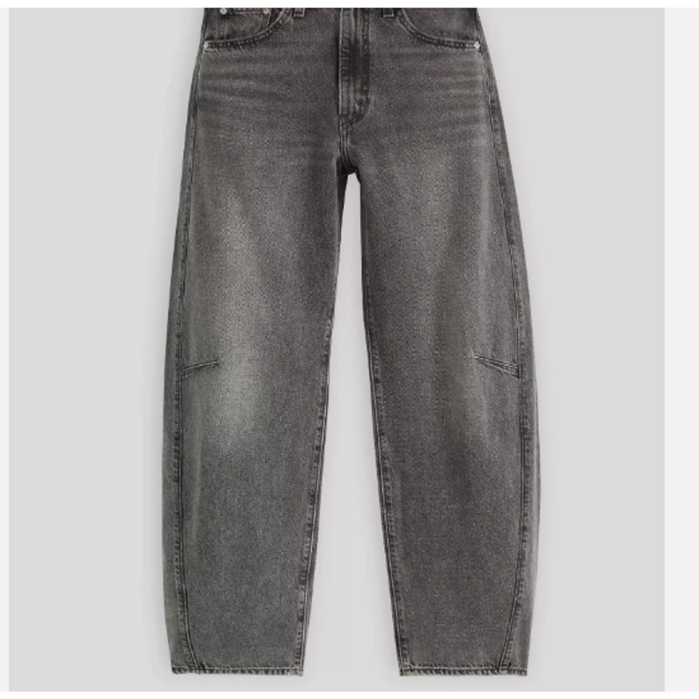 Levi's Women's Cinch Barrel Jeans 30x31 NWT Black "Past Lives" - Picture 4 of 12